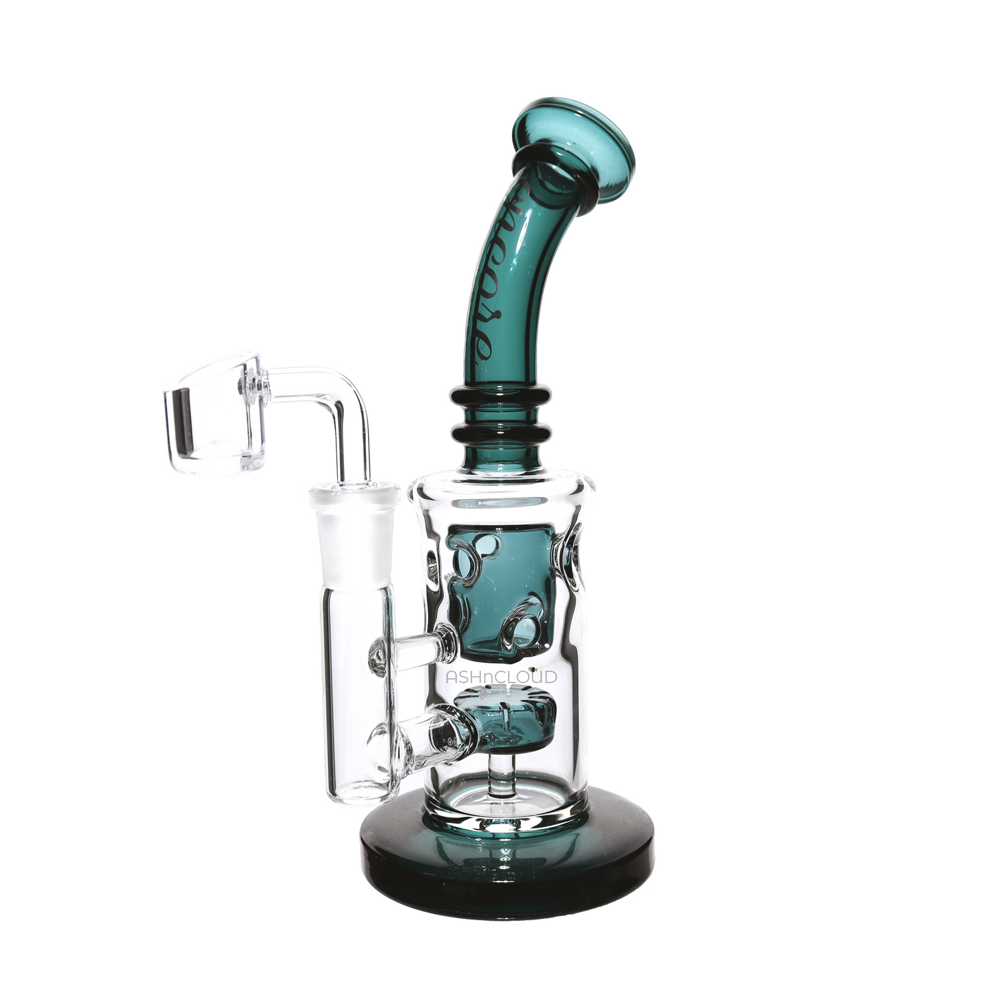 8 in - Encore Multicolor Honeycomb Mini Glass Bong