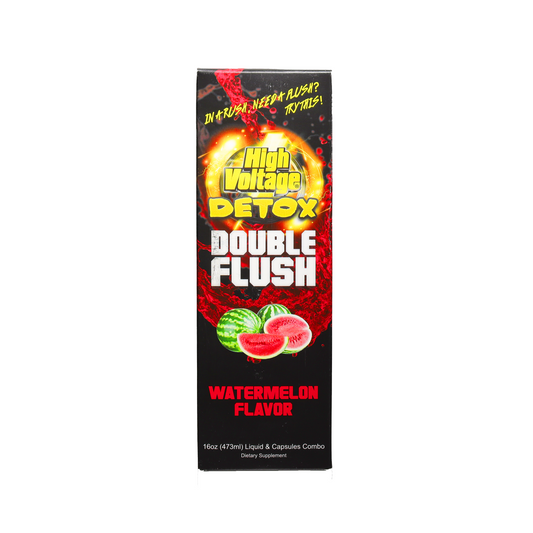 16 fl.oz - High Voltage Detox Double Flush Watermelon