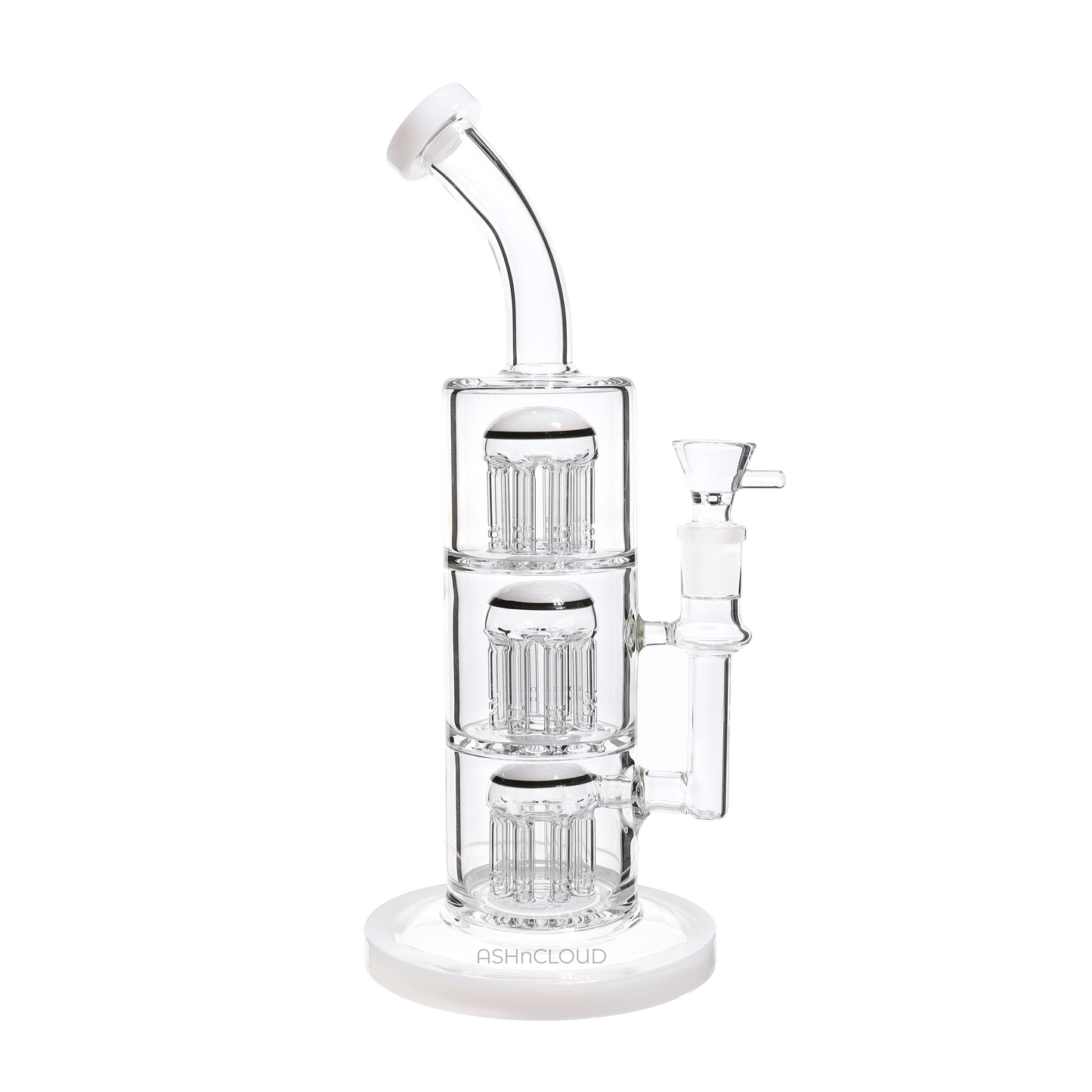 12 in - Triple Percolator White n Black