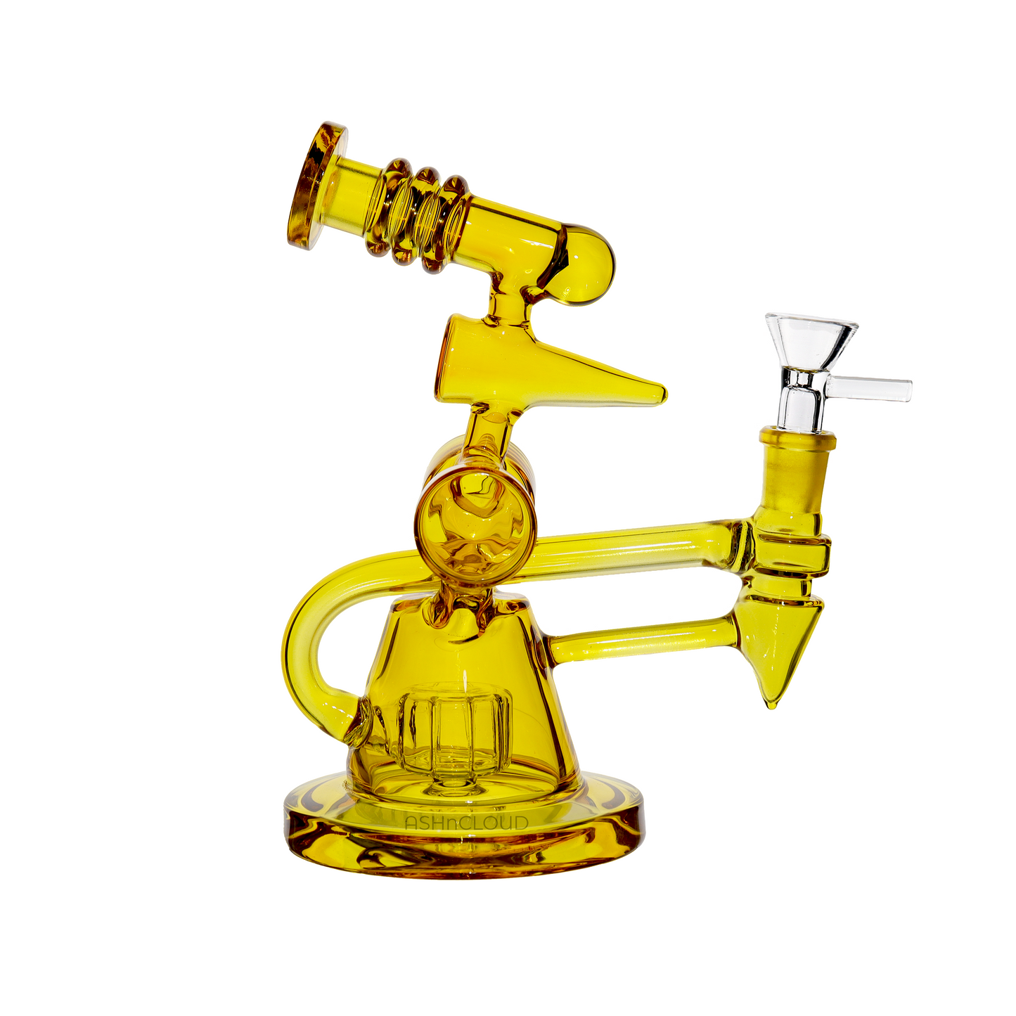 9 in - Scientific Design Glass Recycler Multicolor